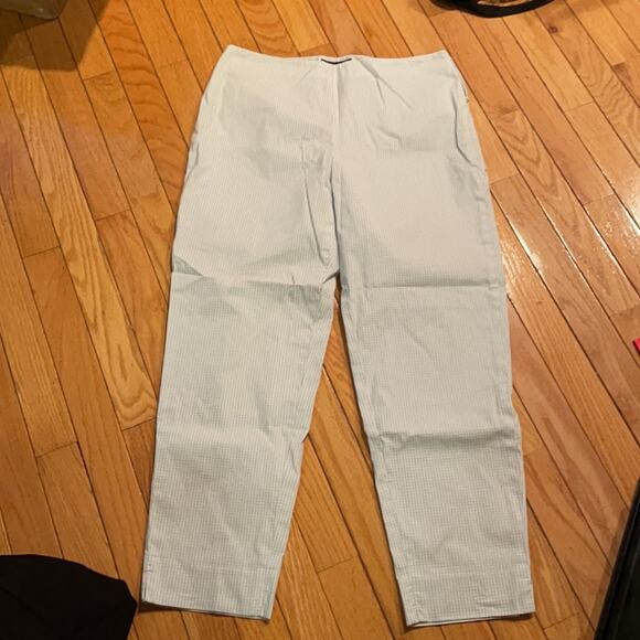 Ralph Ralph Lauren blue gingham pants size 8 - Picture 3 of 6